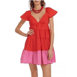 Staud Corsica Mini Dress